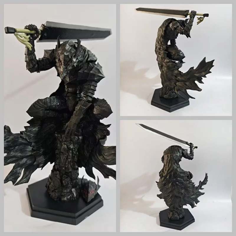مجموعة تمثال Berserker Gus Armor L Battle Damage Statue - لعبة شخصيات الحركة القابلة للجمع للجماهير