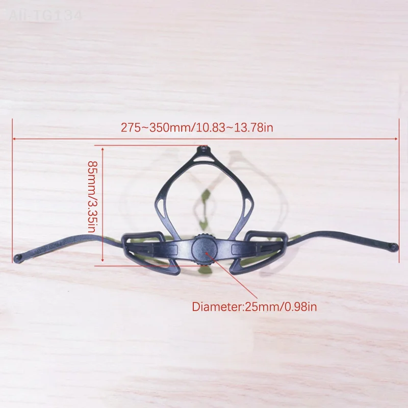 Helm Verstellbarer Riemen Retention System Kopfverriegelungsschnalle für Radfahren Skifahren Skaten Reitsport SafeSHIDWJ