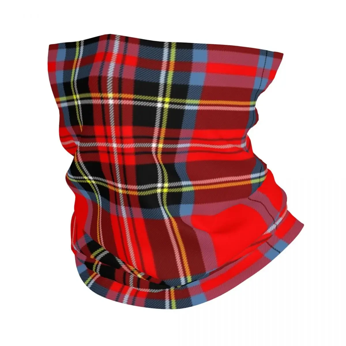 Stewart Royal Modern Tartan Checkered Bandana Neck Gaiter Printed Checkered Balaclavas Wrap Scarf Outdoor Headband Hiking Scarf