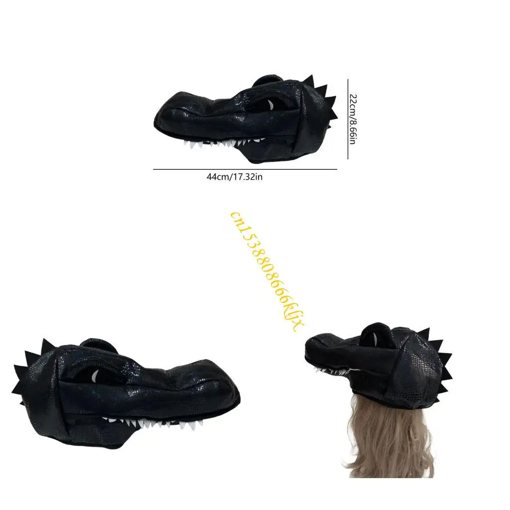 

Roleplaying Alligators Headpiece Animal Headgear Hat Costume Accessories 066C