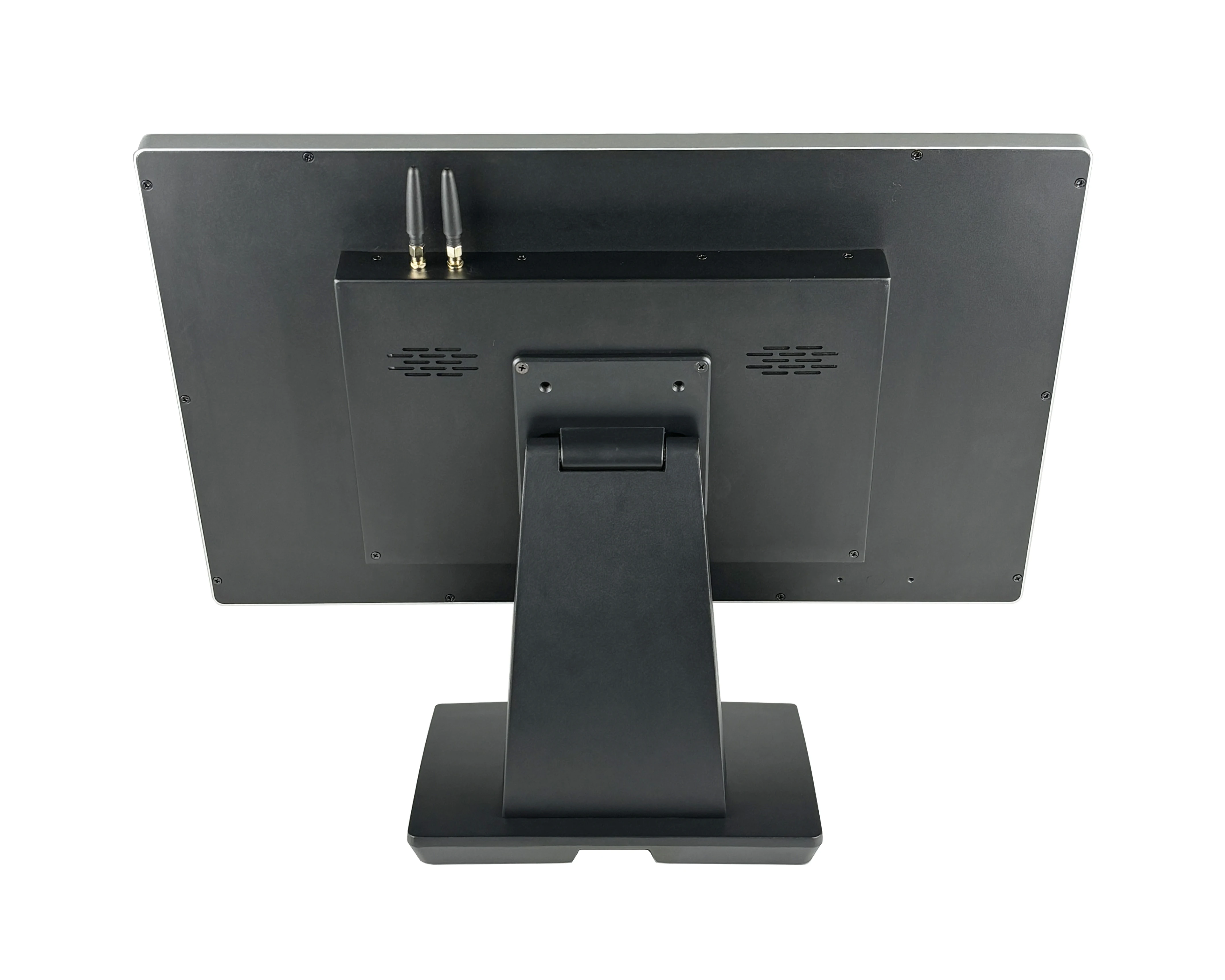 شاشة كبيرة مقاس 18.5 بوصة/ 21.5 بوصة تعمل باللمس POS محطة الكل في واحد، جسم من سبائك الألومنيوم، WIN10/11 Android 11-14 Google GMS