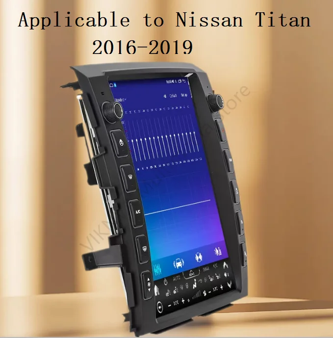 Android Touch screen Car Radio For Nissan Titan 2016-2019 GPS Navigation 12.1 Inch Head Unit