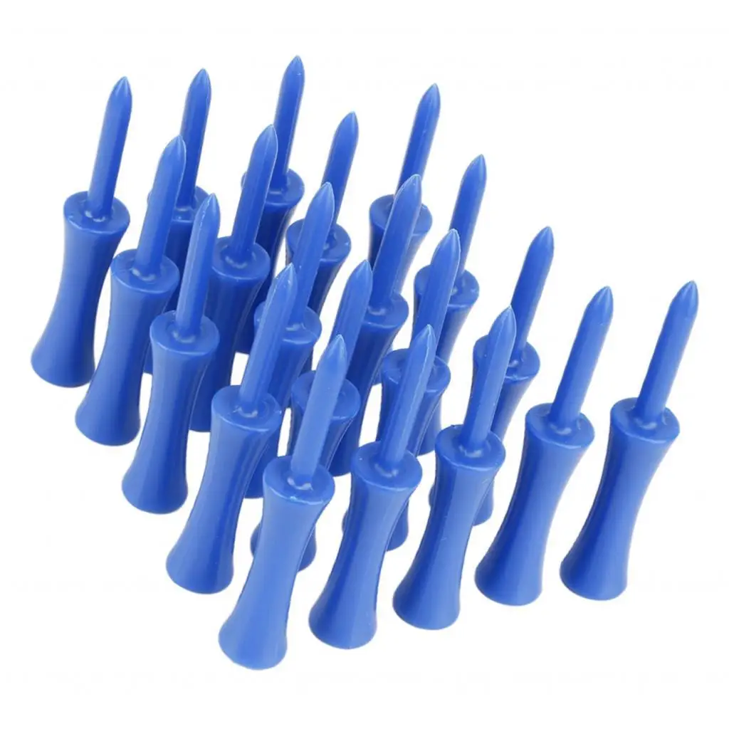 20 pezzi Golf Tees Golf Practice supporto per pallina da Golf professionale facile da installare