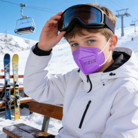 50-100pcs 5Layers Kids Facemask KN95 Mask Child Disposable Mask Virus Mouths Fpp2 Covers Dust Full Face Masks Non-woven Fabric