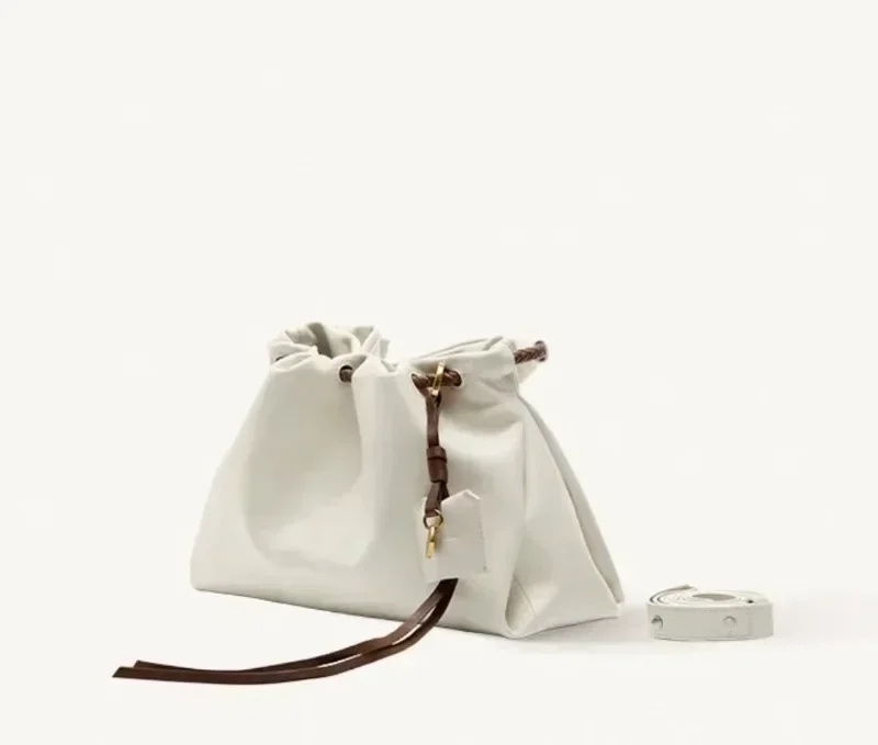 S 2026 Handbags Commuting Shoulder Bags Large Capacity Tote Bags Fashionable and Simple Drawstring Bags Popular birthday gift