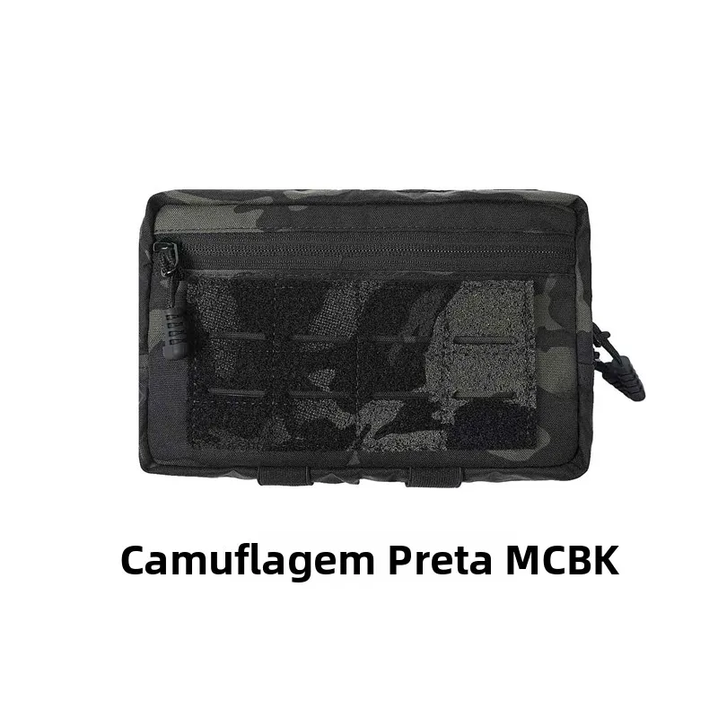 タクティカルベストアクセサリーポーチ追加吊り下げマジックテープ拡張バッグ雑多な収納アウトドアキャンプ旅行用品