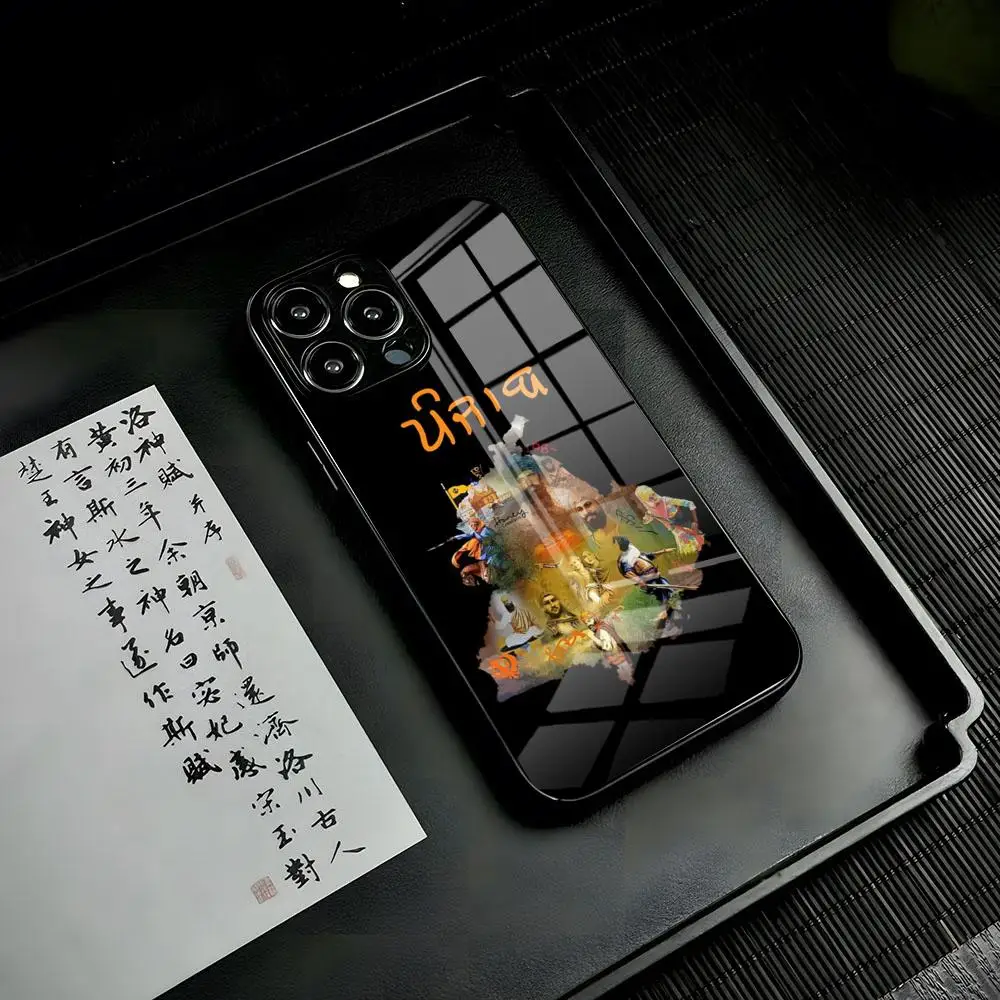 حافظة لهاتف آيفون 17 إير 16 15 14 برو 13 11 12 XR XS ProMAX 7 8 Plus غطاء زجاجي