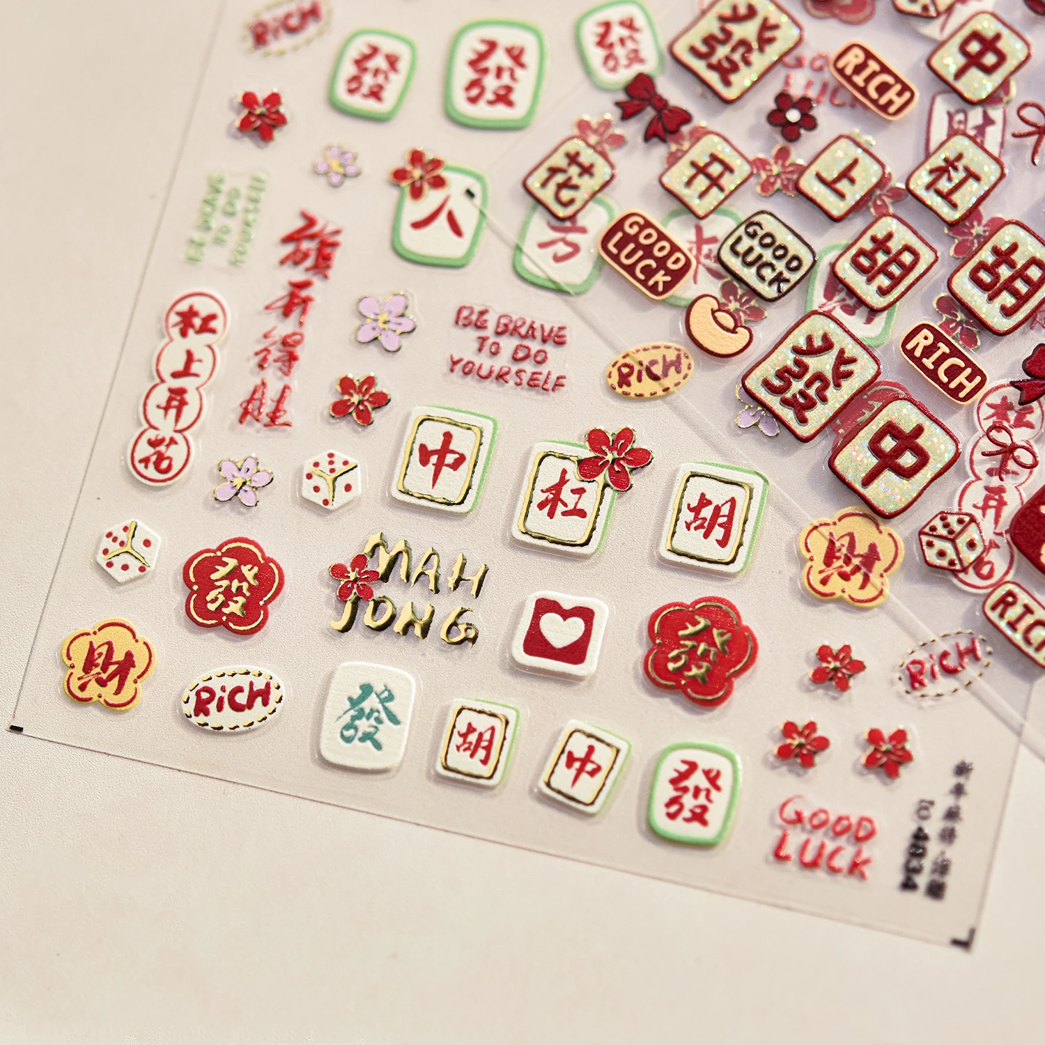 

Tomoni 5D Cartoon Characters Nail Art Stickers Cute Anime Stickers Koi Fish Nail Art Decoration Nail Art Accessories Stickers