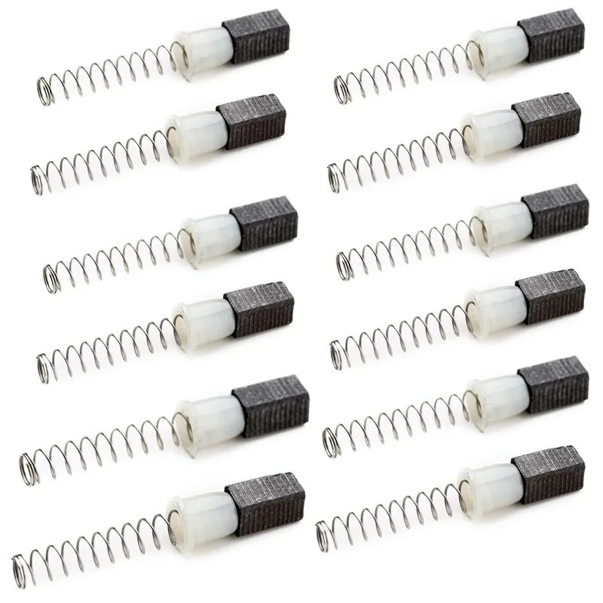 

ABJZ 12PCS Carbon Brush and Spring Assemblies for A5/Classic 76/Classic 97 Hair Clipper Repair Parts Spare Parts