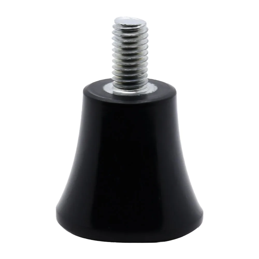 10 Pcs Anti-Static Mushroom Handle Knob - PF Grip, Galvanized Brass, External/Internal Thread, 5mm/6mm/8mm, Various Diameters