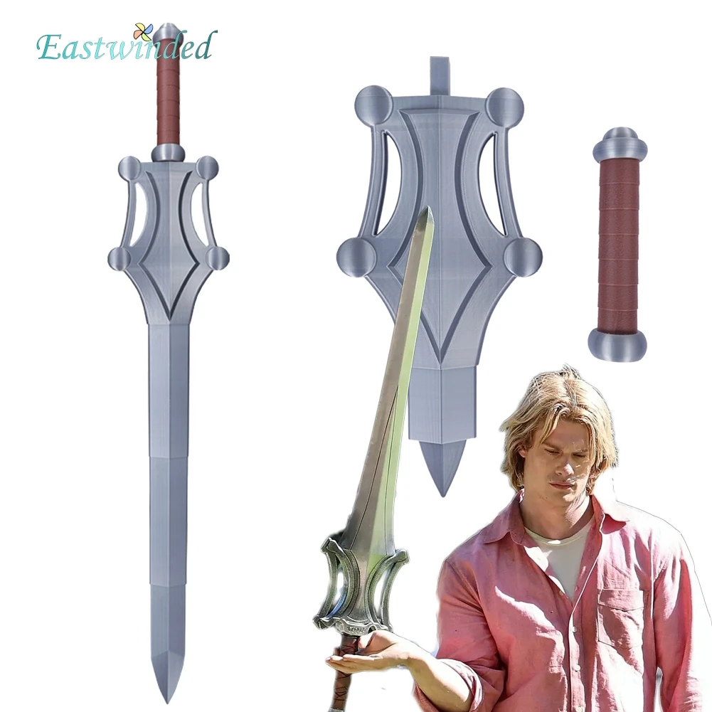 Espada Plateada de He-Man, Accesorio de Disfraz, Arma Escalable, para Cosplay, Halloween y Carnaval