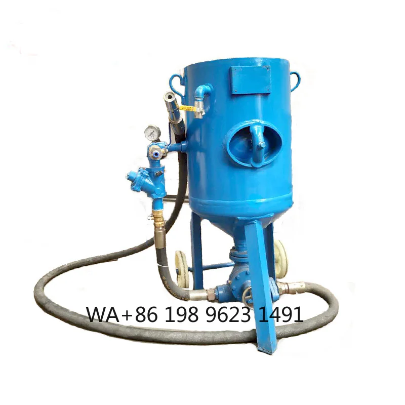 

High Efficiency Dry Sandblasting Machine Industrial Portable Equipment for Metal Rust Paint Removal
