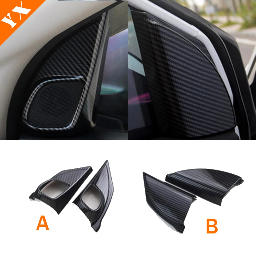 Carbon Look Trim Car Full Sets Interior Accessories Decoration Protector Sticker Cover For Honda CRV 2012 2013 2014 2015 2016