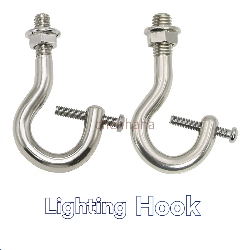 

M8M10 Mg Mark Hook Chandelier Hook Lamp Connection Hook Industrial and Mining Lamp Fixed Bolt Hook Light Box Pendant