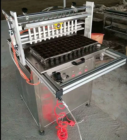 

Hole tray seedling machine Automatic hole plate seedling rearing equipment Pepper vegetable hole plate seedling machine