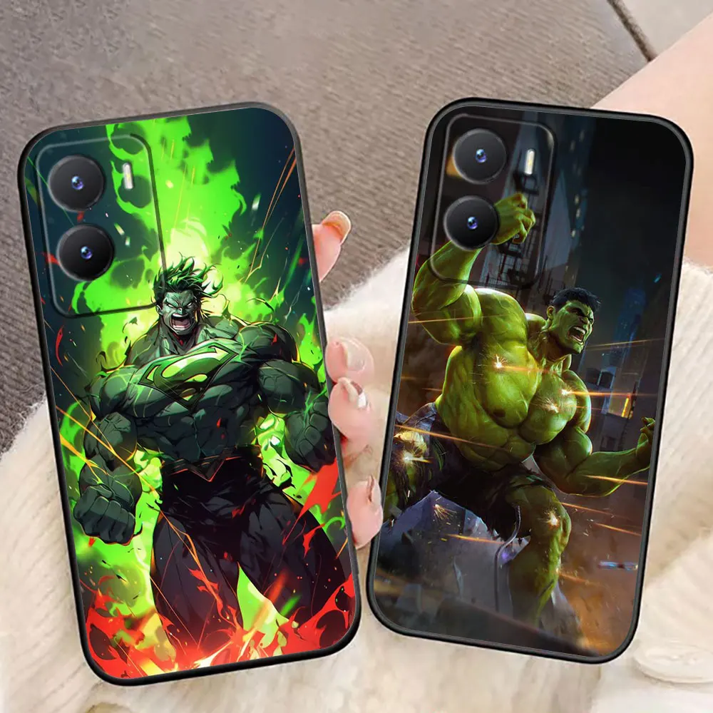 Anime The Hulk Comics Marvel Phone Case For VIVO Y93 Y78 Y72 Y51 Y50 Y36 Y33T Y31 Y22S Y21 Y20 Y17S Y16 Y15S Y02 Y02S Case Shell