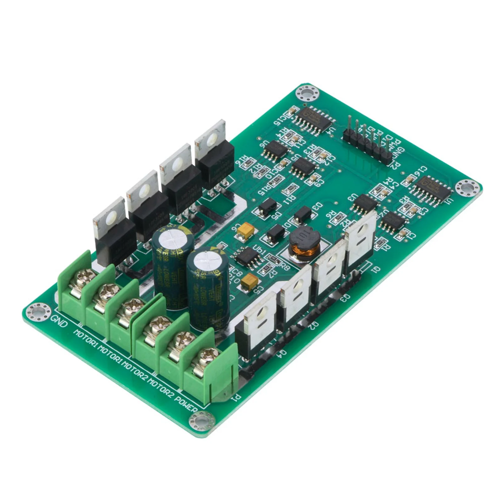 3-36V 10A Peak 30A Dual Motor Driver Module Board H Bridge Driver Chip DC IRF3205 MOSFET