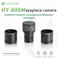 HAYEAR 8MP USB2.0 Digital Eyepiece Camera Microscope Industrial Video Camera DIA30MM/30.5MM Adapter