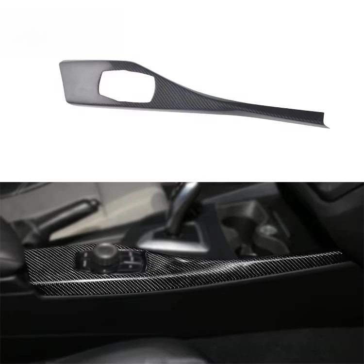 8pcs Interior Trims Car Interior Dashboard Cover Real Dry Carbon Fiber for 1 Series F20 2012-2016