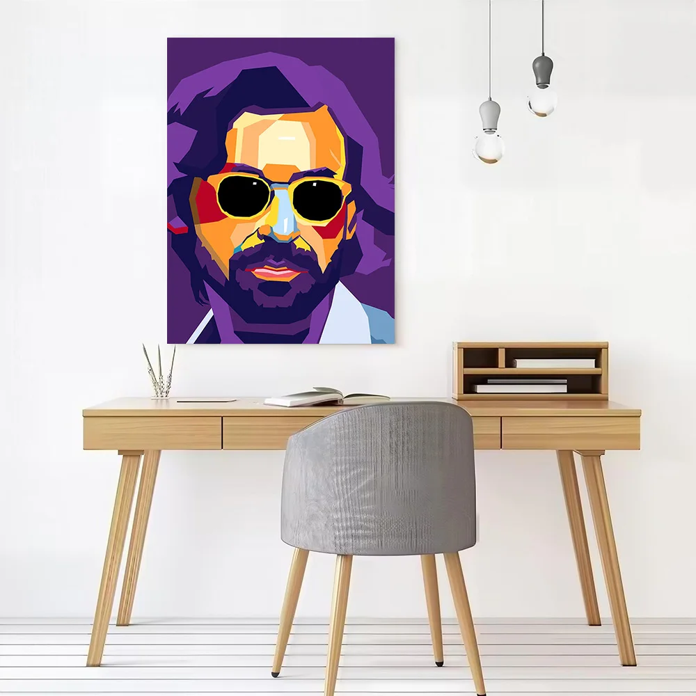 Andrea Pirlo Canvas Poster Customizable Printed Canvas Painting Wall Art for Fans Modern Home Decoration Living Room Wand Deko