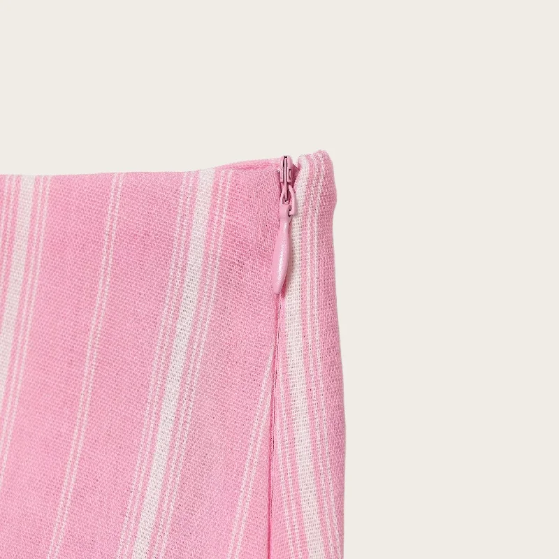 2026 Sommer Neuheit Damen Premium Karierter Lässiger Midirock Locker Sitzend Bequem Vielseitig für Tägliches Tragen – Detail 5