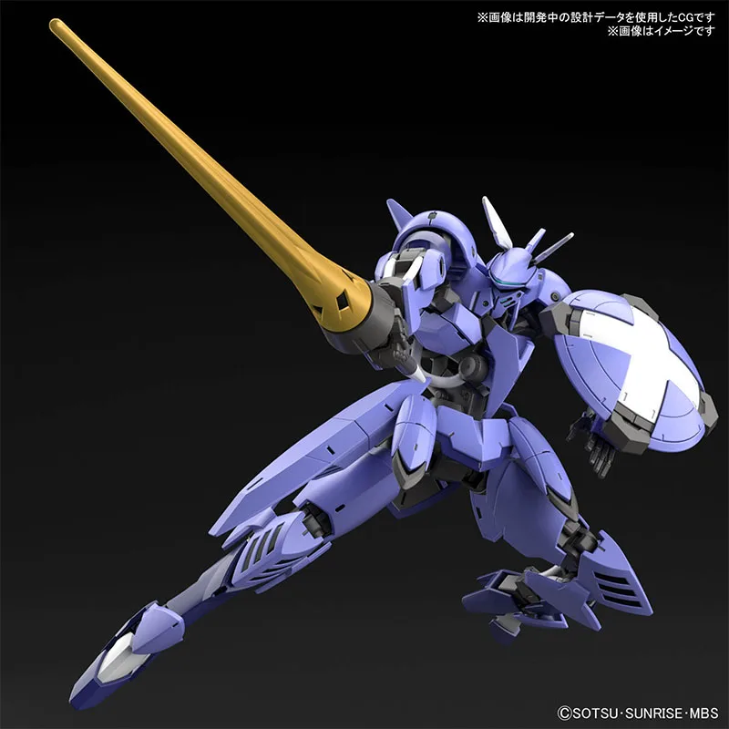 Bandai Original figura de Anime Gundam HG IBO 1/144 Gundam Sigrun figura de acción montaje modelo de plástico Kit juguetes de acción figuras regalo