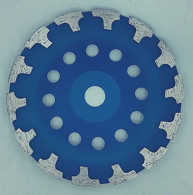 4\'\' 5\'\' 6\'\' 7\'\' 9\'\' NCCTEC T-Segments Diamond grinding cup Wheels | 100 125 150 180 230mm concrete cement floor grind discs