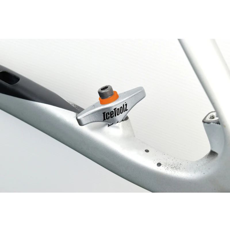 ICETOOLZ Bike Disc Mount Sanding Tool for Erasing the Paint on the