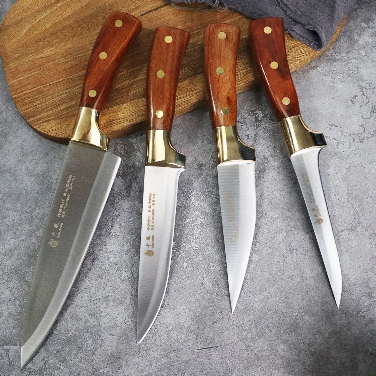 

50Cr15Mov Chef Knife Japanese Boning Slicing Knife Fruit Meat Vegetable Cutting Peeling Utility Knives Kitchen Accessories