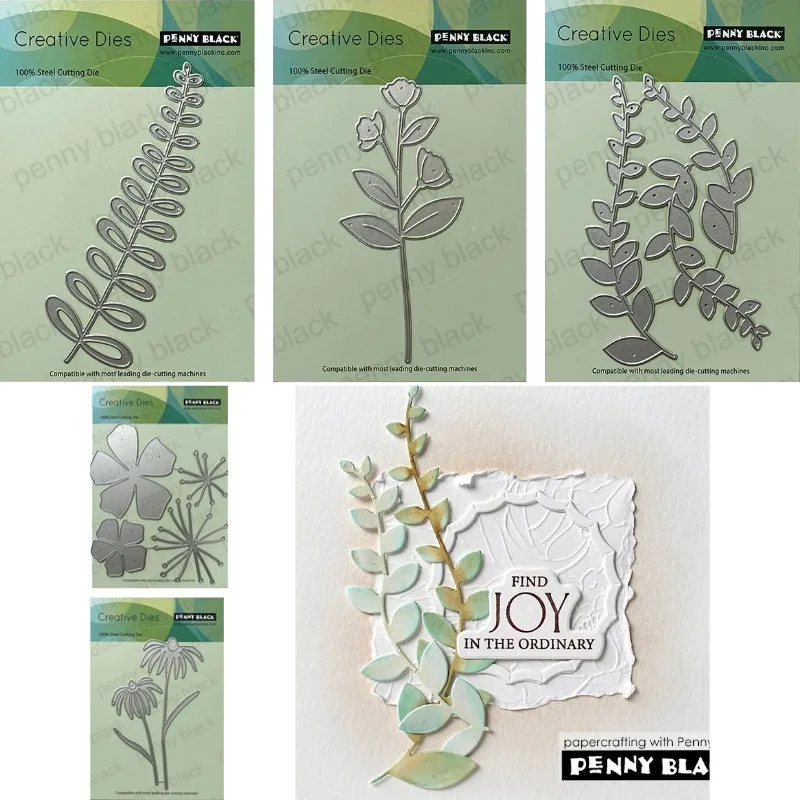 Candlelight Joy Weihnachten Winter Zweig Kiefer Frieden Schneeburm Frost Metall Stanzform Stempel Schablone Fotoalbum Papier DIY Prägung