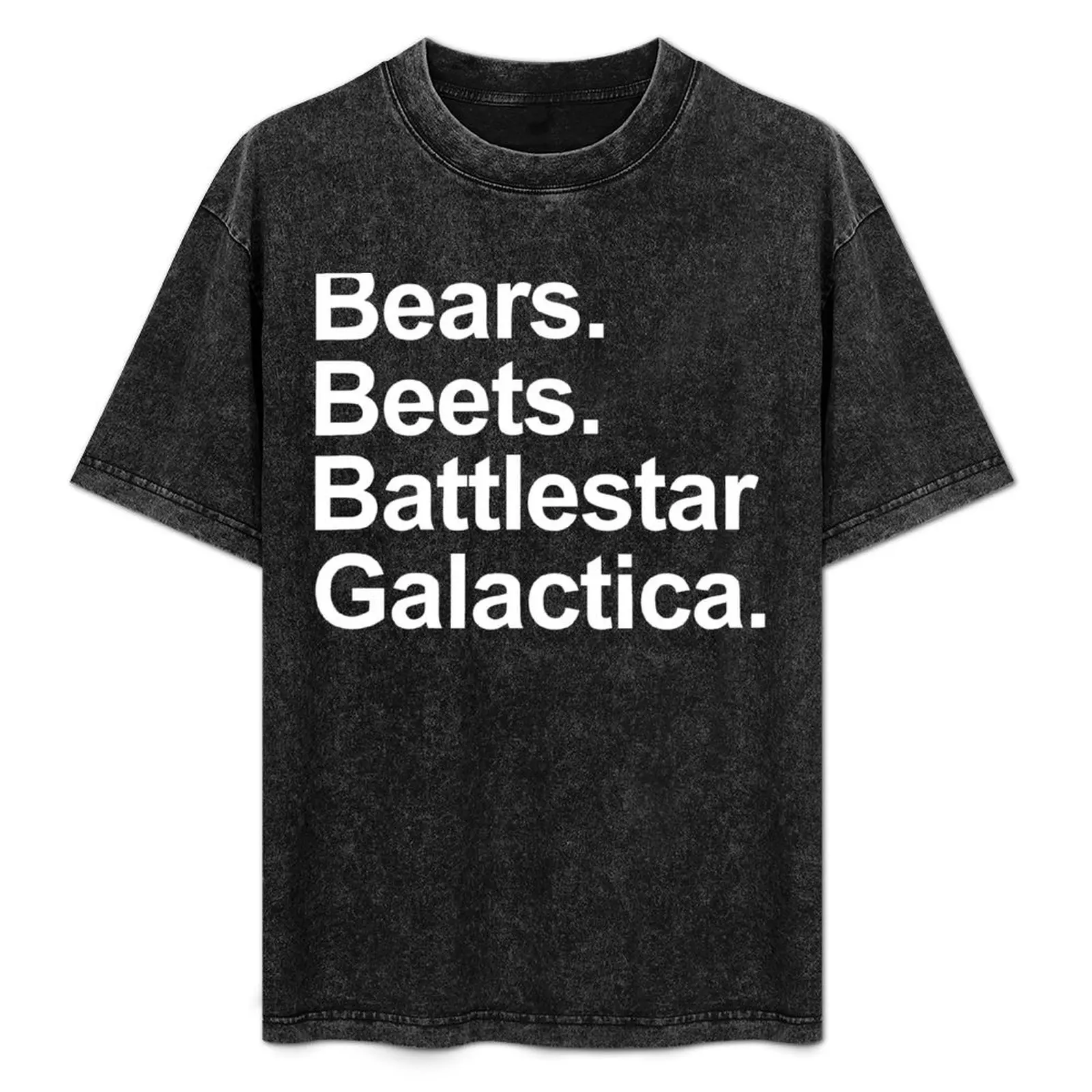 

Bears Beets Battlestar Galactica Shirt - The office Shirt. T-Shirt Lightweight Cooling Short Sleeve Tee