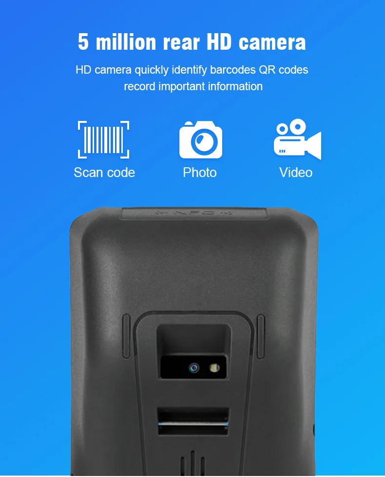 Android Catering Code Scanning Cash Register Printing Mall Cash Register Intelligent Cash Collection Handheld PDA Terminal