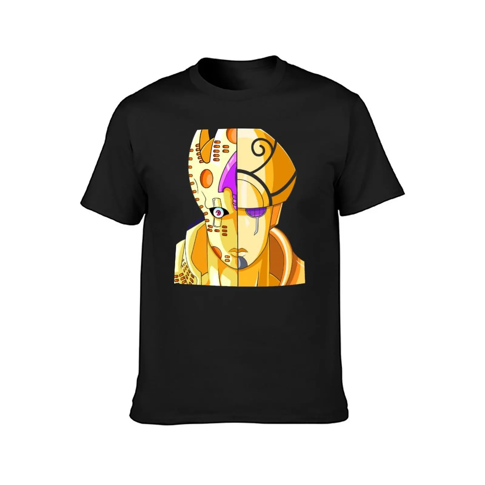 Gold experience/Gold experience Requiem T-Shirt korean fashion tops mens t shirts casual stylish