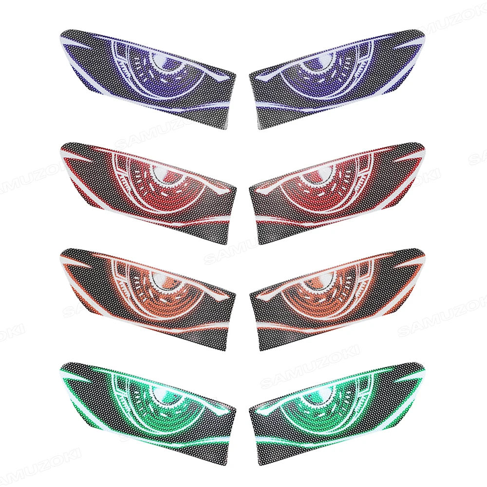 For HONDA CBR600RR CBR 600RR CBR600 RR 2013 2014 2015 2016 2017 2018 Motorcycle 3D Front Fairing Headlight Sticker Guard Sticker