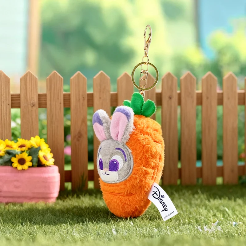 Disney Zootopia Judy Carrot Plush toy Cartoon Cute Doll keyring Throw Pillow Children's Toys Gift
