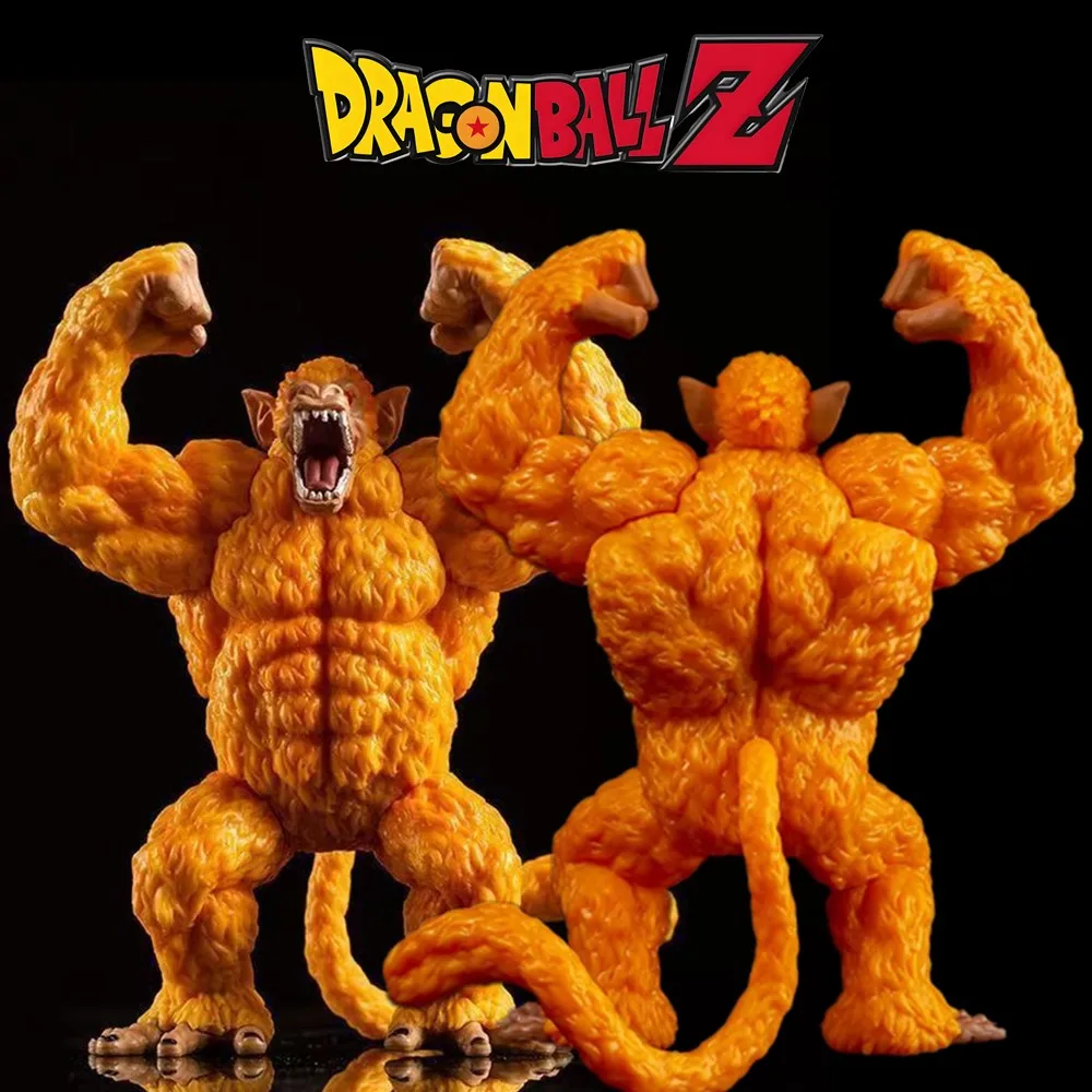 

14.5cm Dragon Ball Z Anime Figure Super Transformation Golden Great Ape Gorilla Action Figure Model Decoration Children Toy Gift