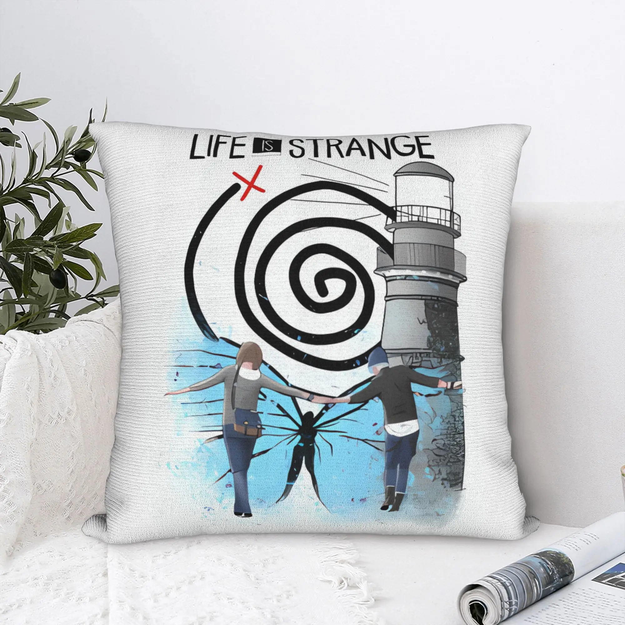 Life is Strange Partner In Time Pillow Case  Comfy Pillow Cover For Living Room Sofa Funny Pillowcases