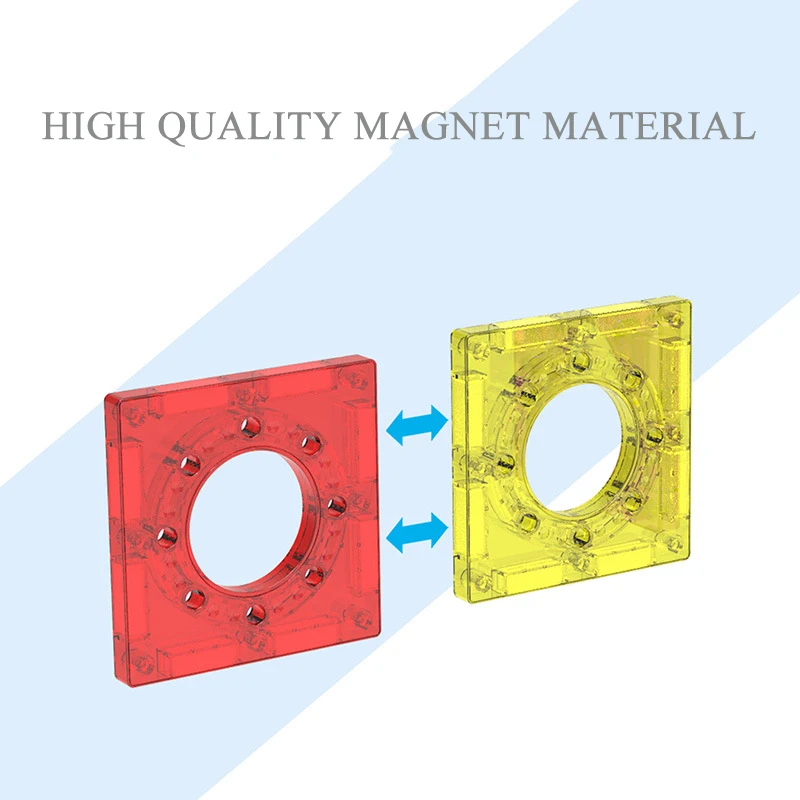 Mini ensemble de voies en marbre-jouet de blocs de Construction de piste magnétique-blocs d'empilage de Construction-jouets éducatifs STEM