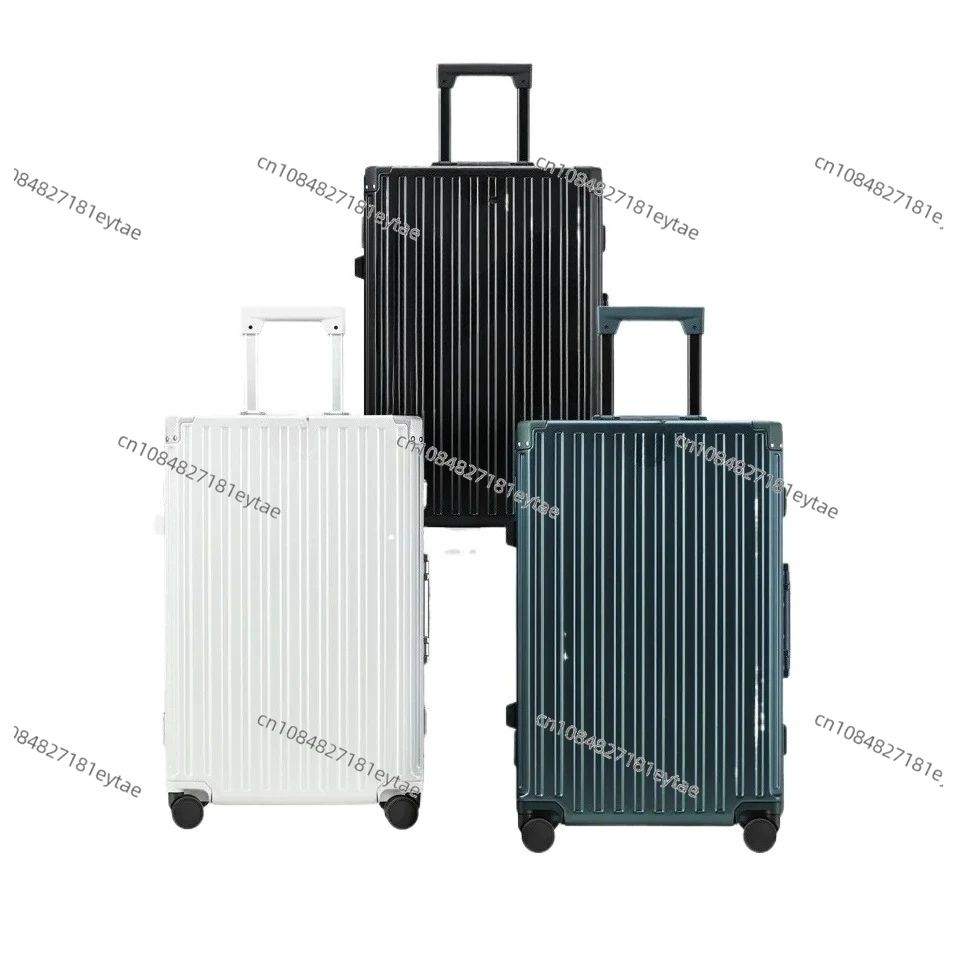 YX16730 High Quality Aluminum Luggage Sets 3 Pc Suitcase Set Wholesale Suitcases Travel Bags Trolley with Hooks TSA Lock