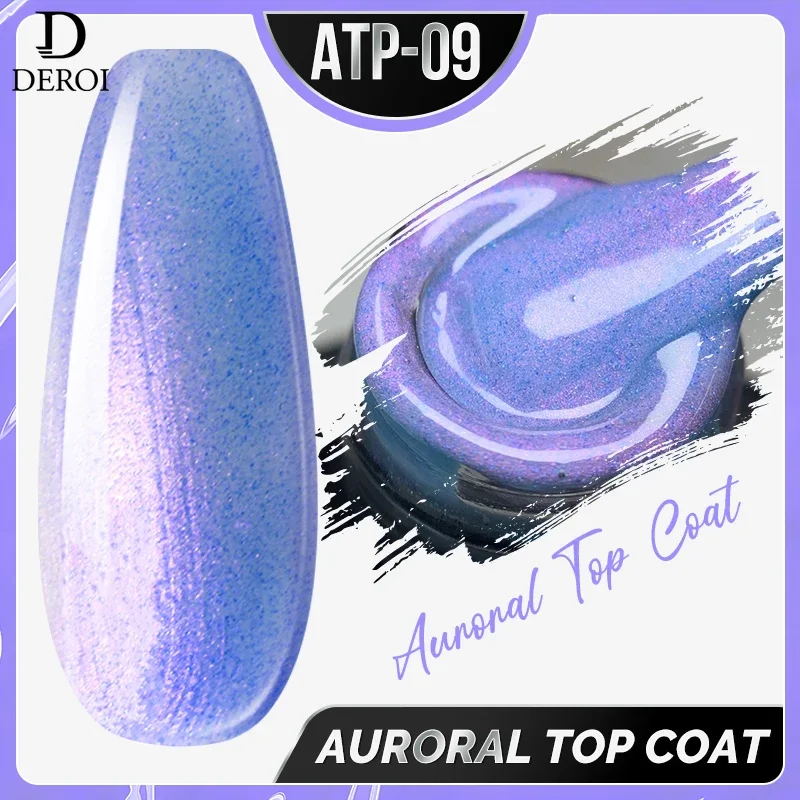 CNails Auroras Top Coat UV-Gel-Nagellack, transparent, weiß, matt, Top Coat Diamond, 8 ml, Mehrzweck-Lack, Gel-Nagelkunst-Zubehör