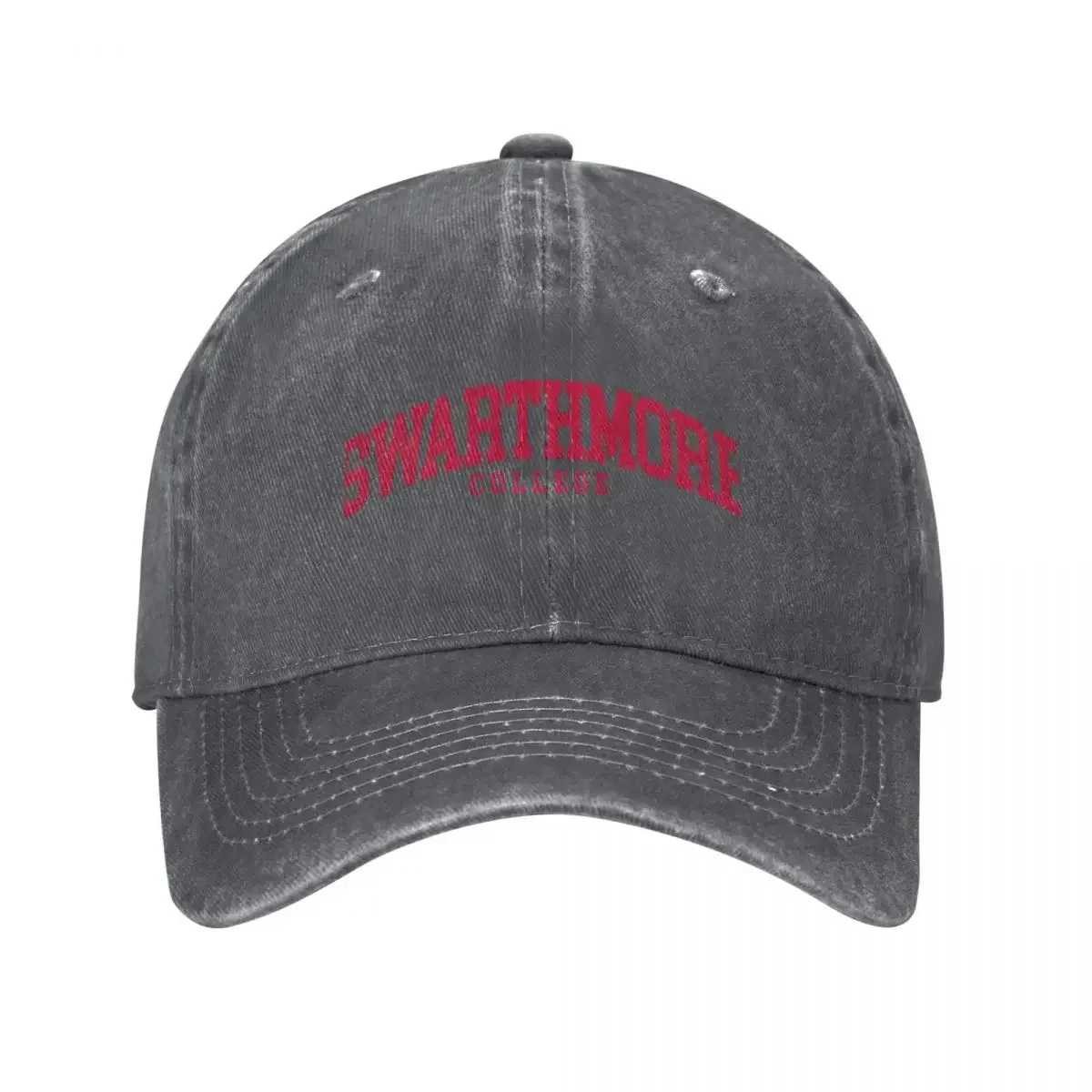 

swarthmore - college font curved Baseball Cap dad hat |-F-| Snap Back Hat Icon Hats Man Women's