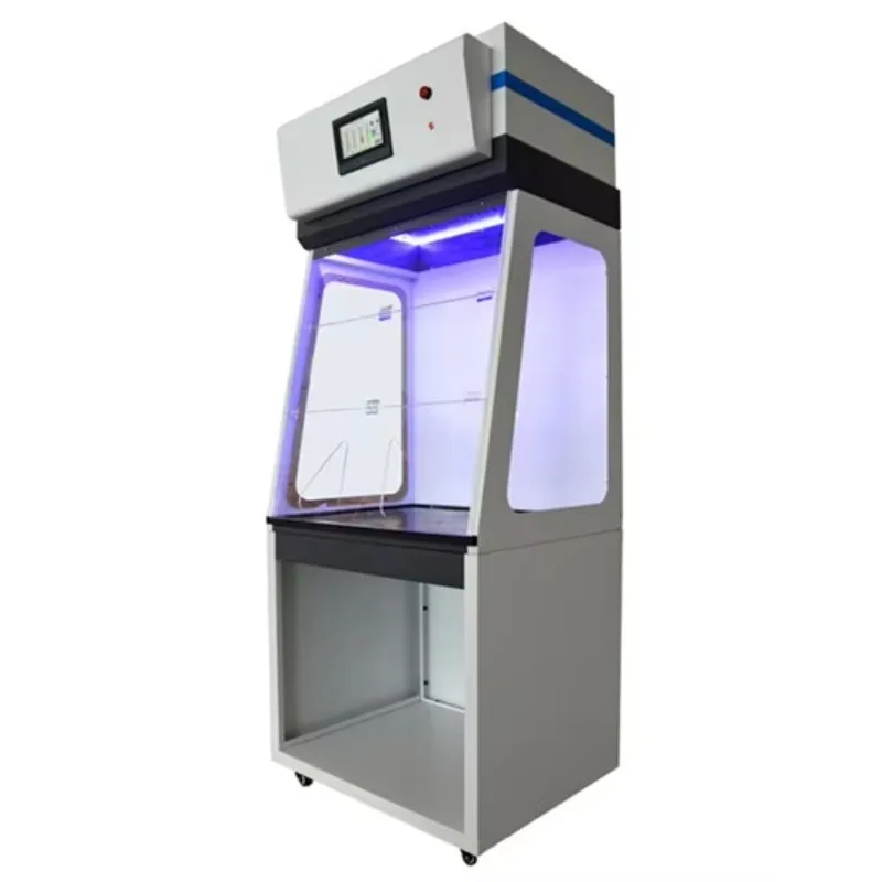Home Office Workshop School or Hospital Laboratory Hot Sale Portable Ductless Hood Tempered Chemical Cabinet
