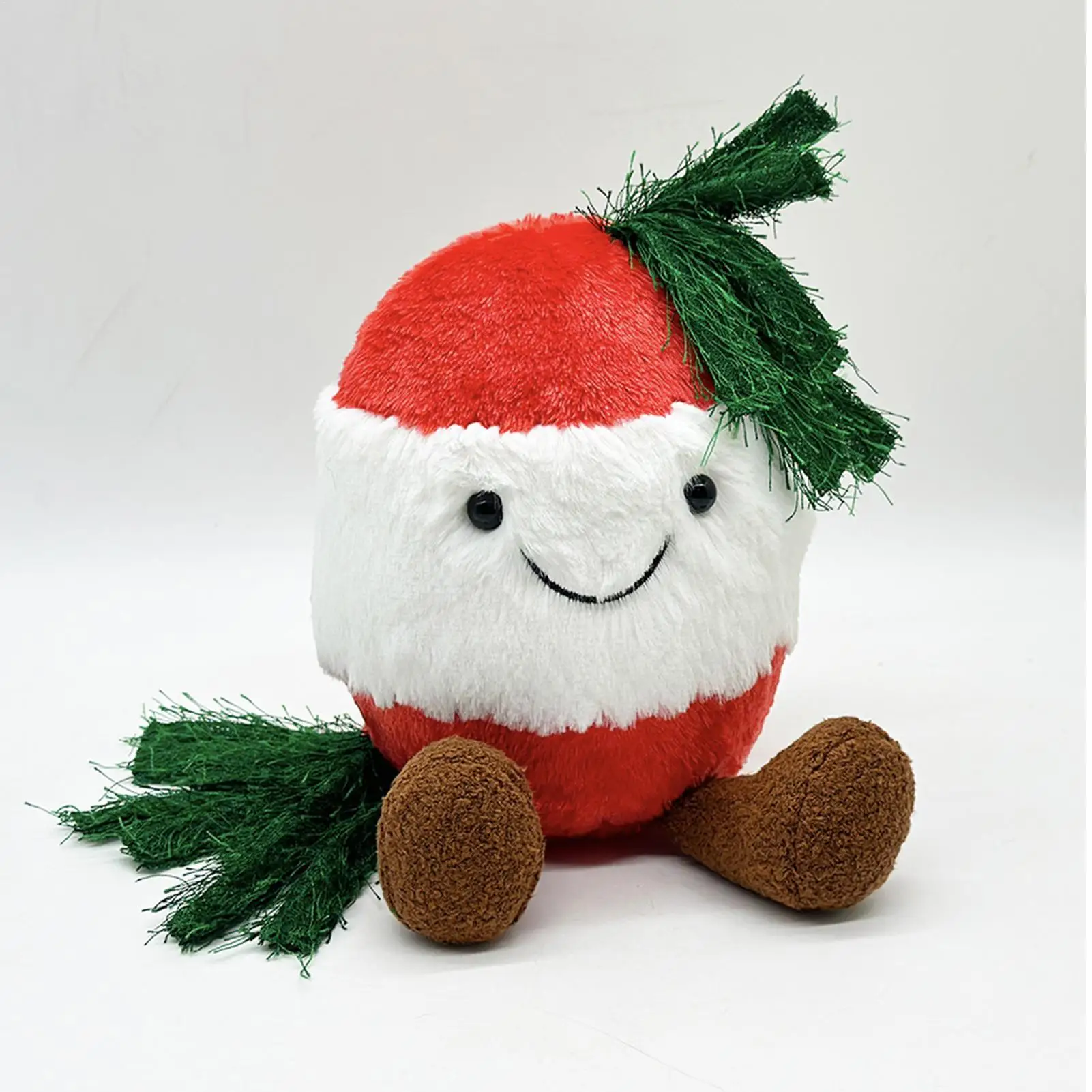 

Рождественская кукла, очаровательные праздничные детские игрушки, обнимающийся колокольчик, мягкая игрушка для домашнего стола, диван на день рождения, для мальчиков и девочек, друг