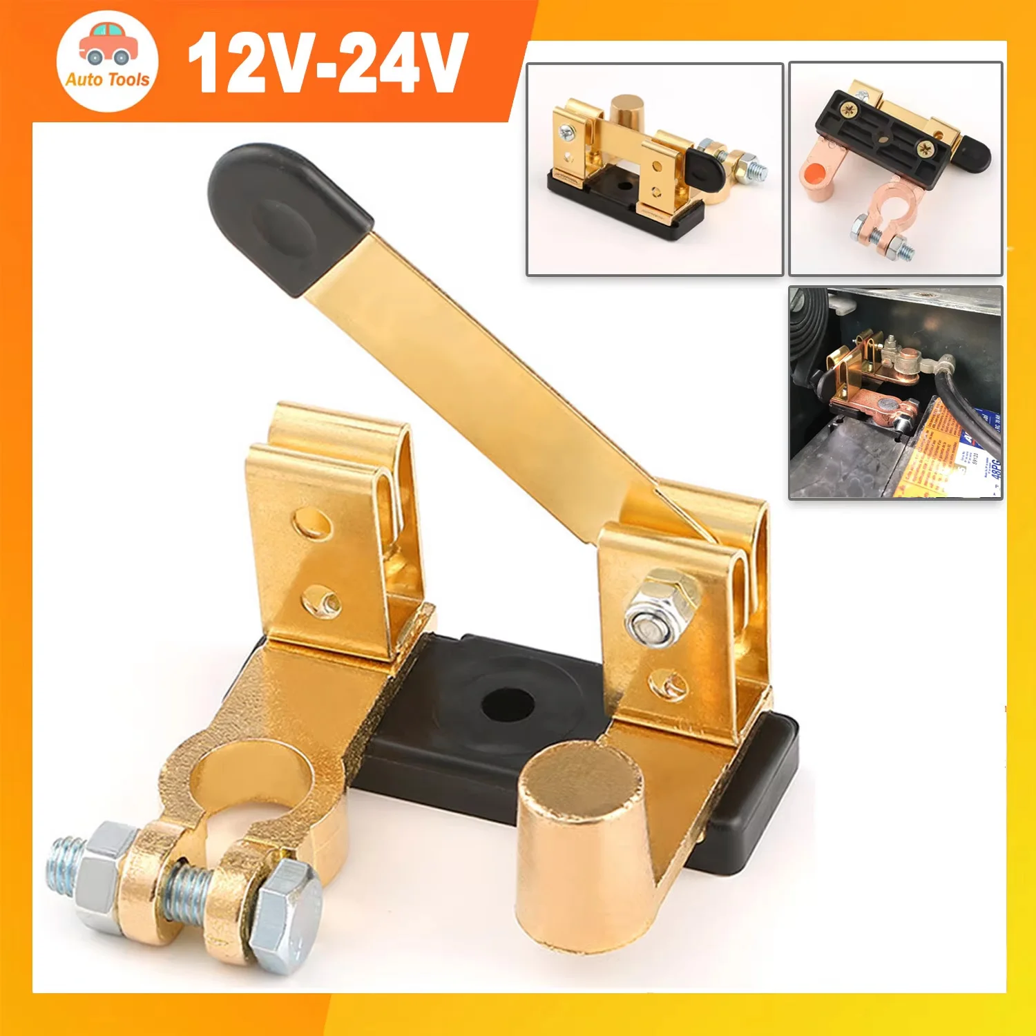 12 فولت-24 فولت بطارية السيارة محطة المشبك التبديل قطع المعزل أداة KitTop آخر السكاكين شفرة قطع الطاقة أدوات