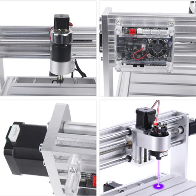 CNC 3018 Pro Max Engraving Machine, 200W Spindle Wood Router For Metal Acrylic, Milling Cutting Machine with Offline Controller