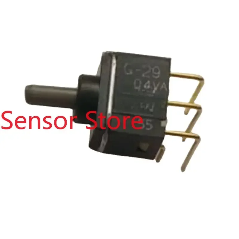 

10PCS G-29AH Small Current 0.4VA Button Microswitch With Bent Foot And 6-pin Reset