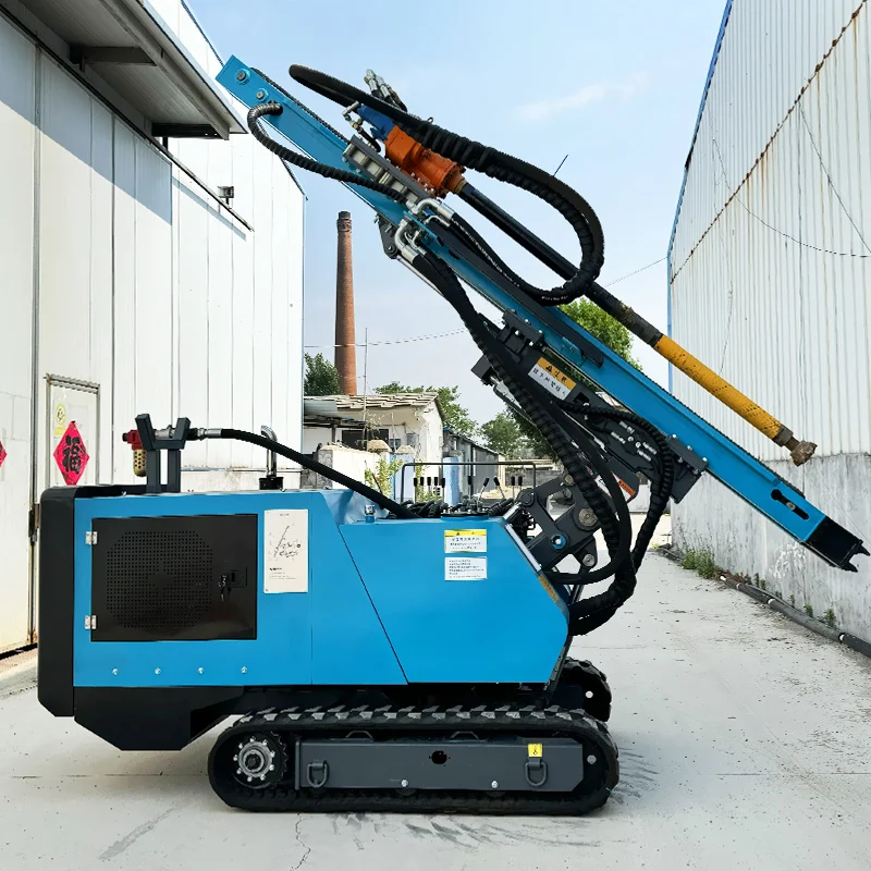 Advanced Customizable Diesel Hydraulic DTH Drilling System for Productive Surface Mining and Accurate Blasting Operations