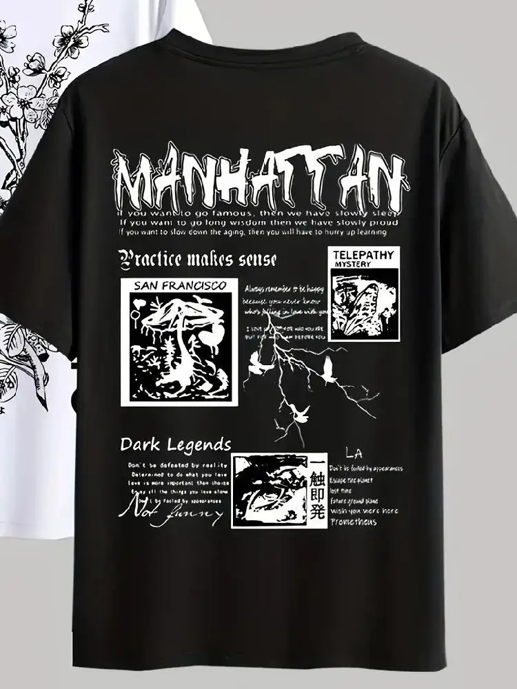 الشحن المباشر الأمريكي 2026 180G القطن عيد الميلاد تحت عنوان تي شيرت طاقم الرقبة قصيرة الأكمام للجنسين عادية الكمال هدية عيد