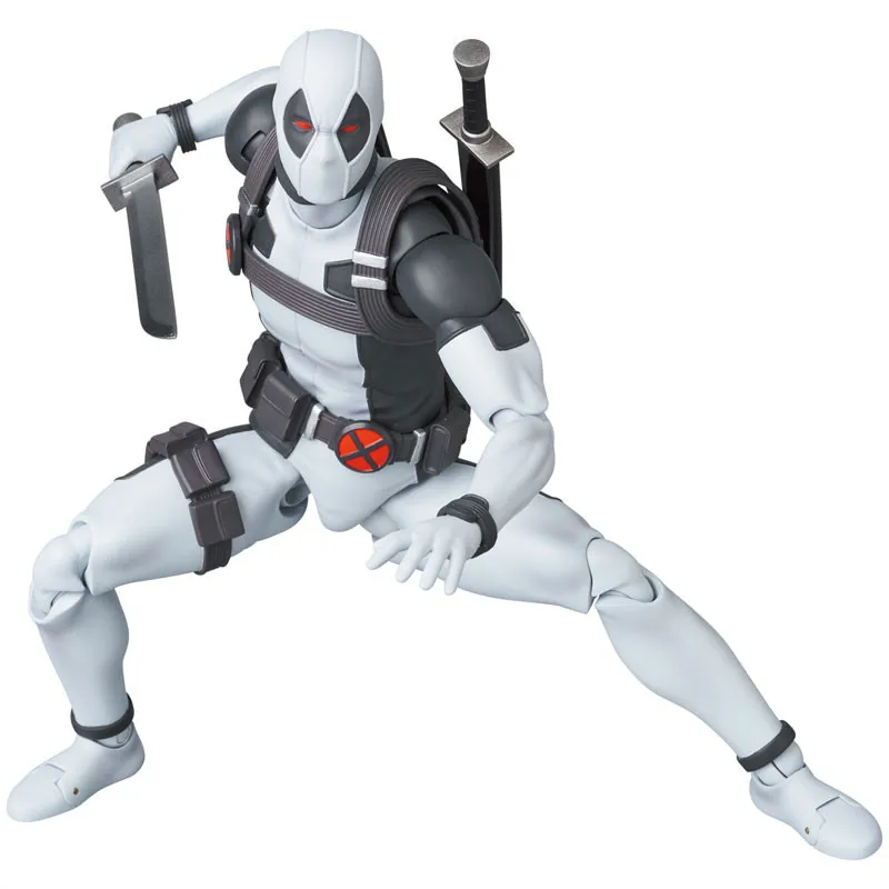En Stock Original Medicom Toy Mafex (No.172) x-force Deadpool x-force Ver figura de Anime modelo de figura de acción decoración regalos Juguetes