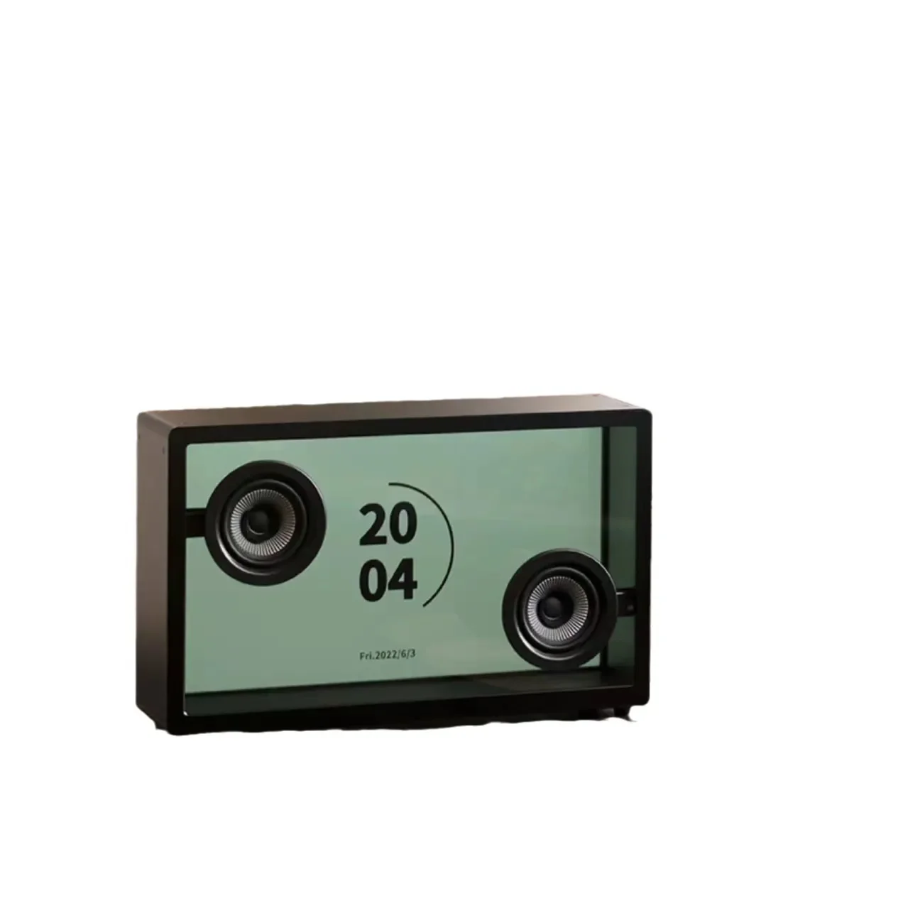 Transparent floating lyrics speaker, home desktop Bluetooth smart computer